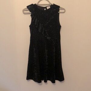 Robe pailletée noir